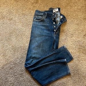 AGOLDE skinny ankle jeans. Sz 27.
